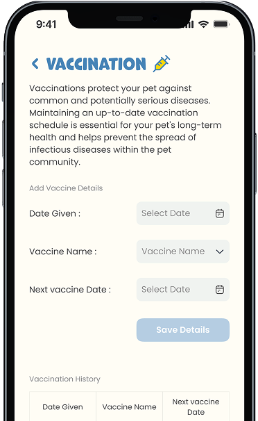 Vaccination History